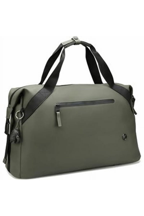 LAMONE Carrying Case (Duffel) Notebook - Dark Green - Water Proof Zipper, RFID Resistant, Water Resistant - Fabric, Plastic Body - 14.6" Height x 20.9" Width x 8.3" Depth - 7.66...