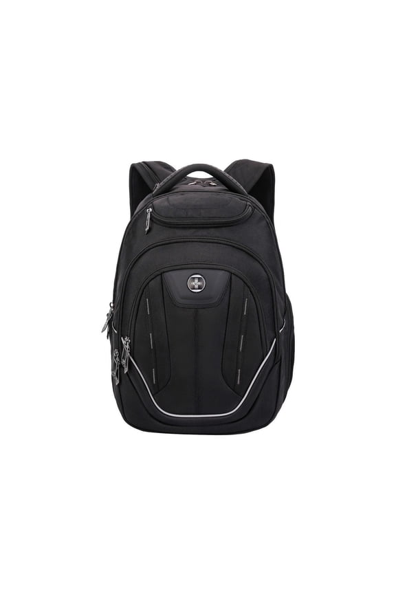 TERABYTE F J16BTF-02 Carrying Case (Backpack) for 15.6" to 16" Apple iPhone iPad MacBook Pro, Notebook, TSA Friendly Built in Apple Find My jewel - Black/Grey