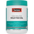 thumbnail image 1 of Swisse Odorless Wild Fish Oil, Omega-3 Supplement to Support Cardiovascular Health, 400 Softgells, 1 of 7