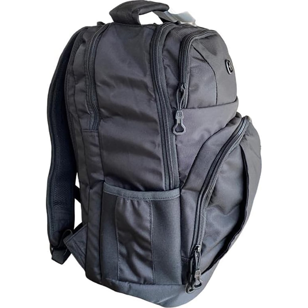 SwissGear Durable Men's and Women's Laptop Backpack - Black
