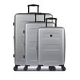 thumbnail image 1 of Swissgear 8020 Expandable Hardside Spinner 3pc Luggage Set, Grey, 1 of 5