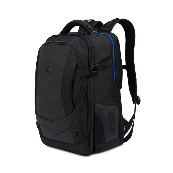 Swissgear USB Gaming Laptop Backpack, Black