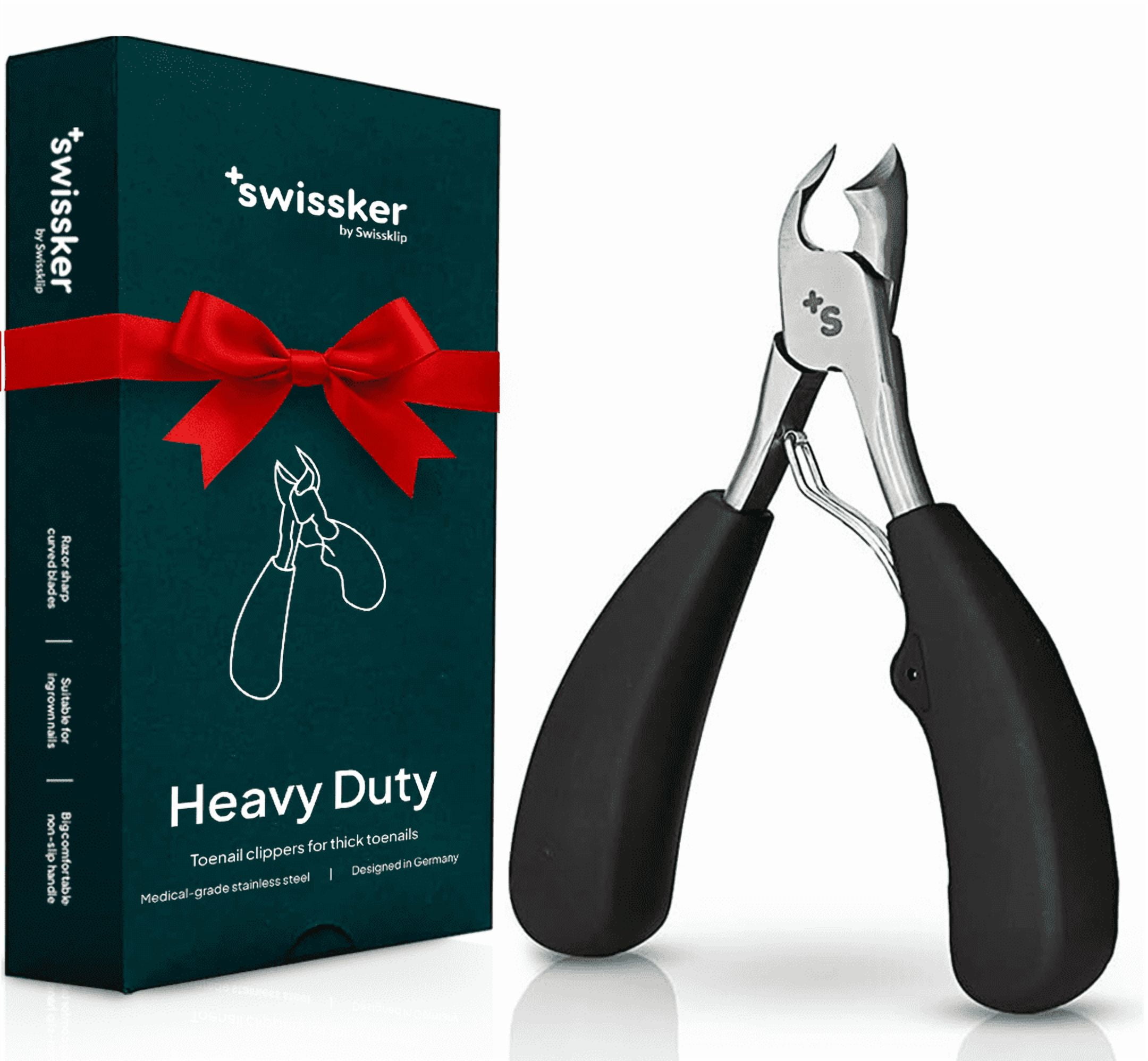 Swissklip Toenail Clippers I Heavy Duty Toe Nail Clippers I