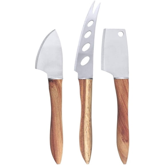 Swissmar 3-Piece Acacia Handle Knife Set
