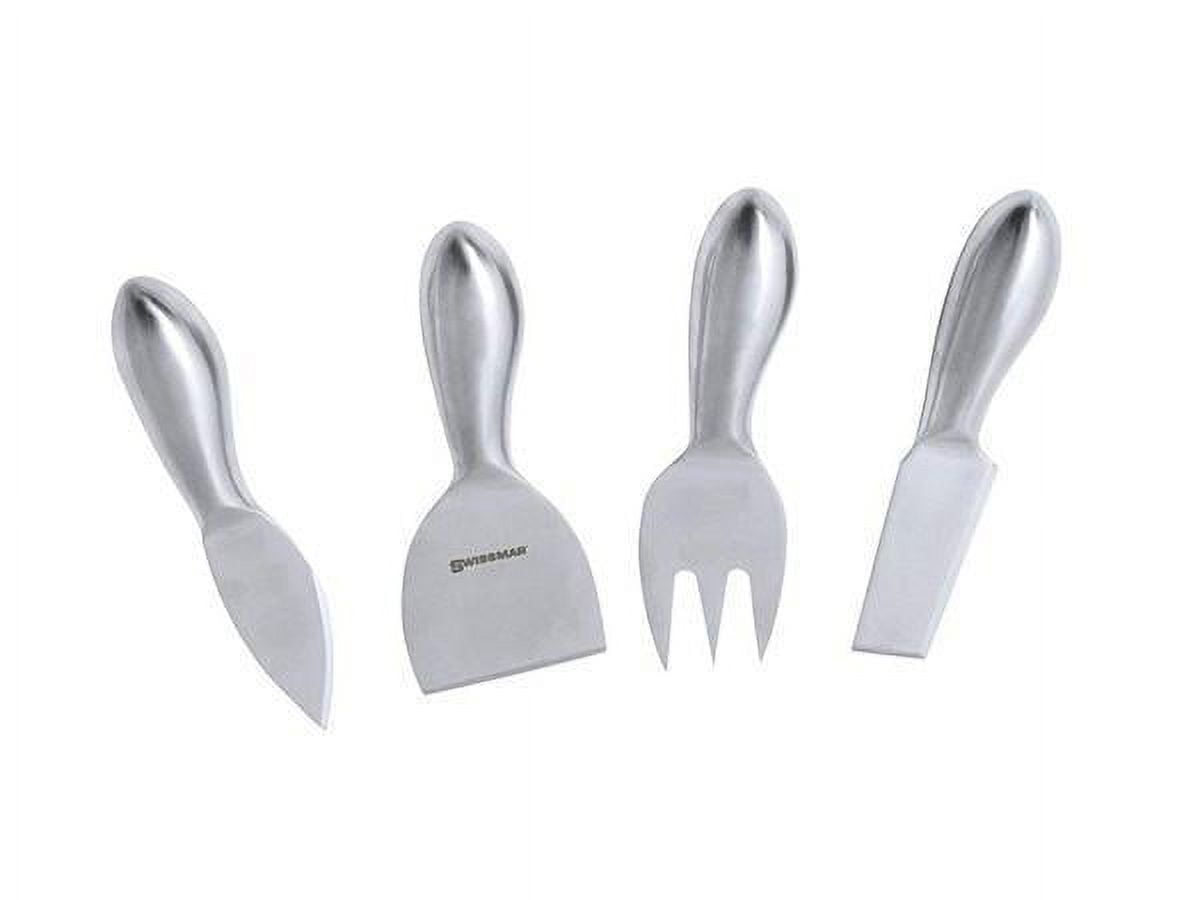 Swissmar 4 Piece Petite Cheese Knife Set Stainless Steel