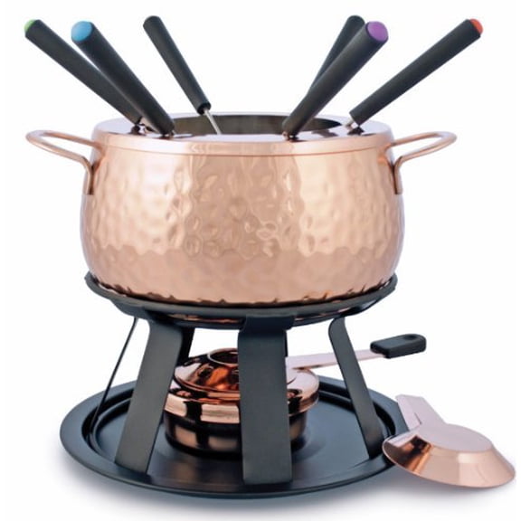 Swissmar Biel 11 pc Copper Fondue Set F66915