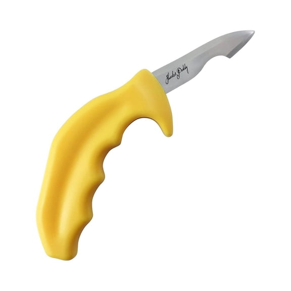 Swissmar Shucker Paddy Malpeque Oyster Knife, Yellow