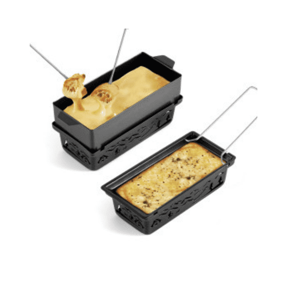 Swissmar Tandem Candle Fondue & Raclette Set