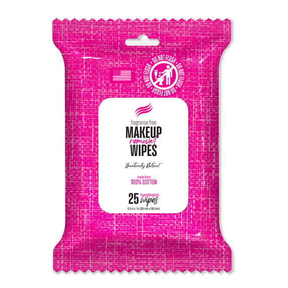 Swisspers Makeup Remover Wipes 25 Count