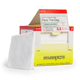 thumbnail image 1 of Swisspers Face the Day Dry Wipes, Disposable Facial Towels, Large 100% Cotton Makeup Remover Wipes, Dermatologist-Tested, Hypoallergenic, Soft & Strong, Fragrance-Free, Lint-Free, 40 Count, 1 of 15