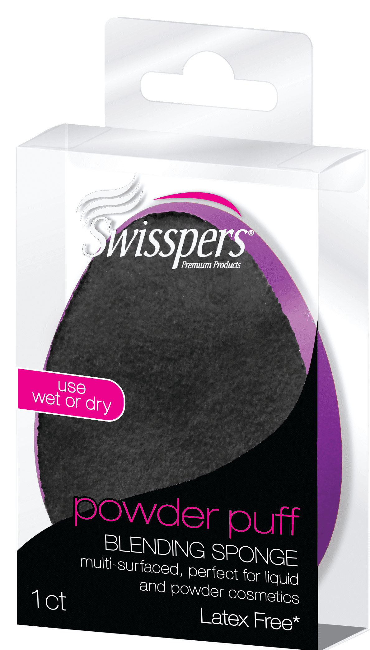 Swisspers Powder Puff Blending Sponge, 1ct