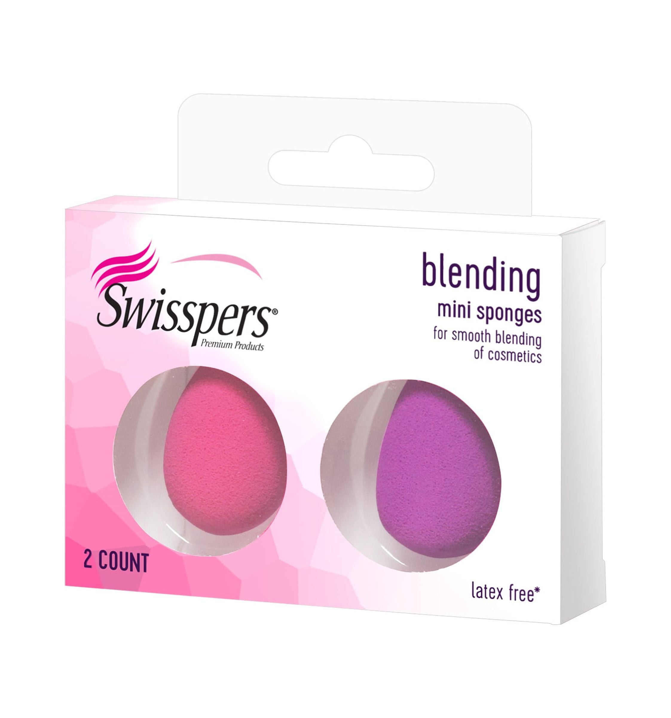 Swisspers Premium Products Mini Blending Sponges, 2 count
