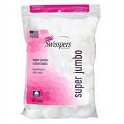 Swisspers Premium Super Jumbo 100% Cotton Balls 70Ct