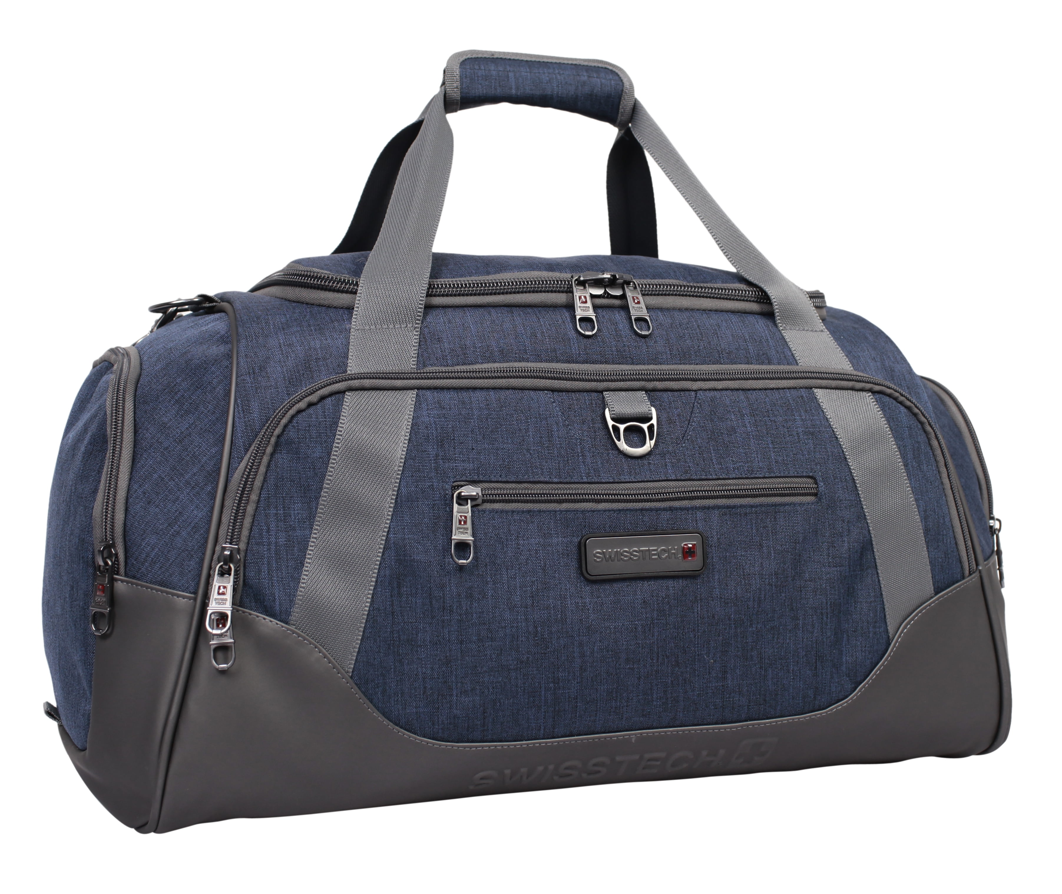 Swisstech 24 inch Excursion Polyester Travel Duffel, Blue, Adult