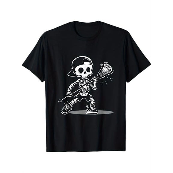 SPEEDRUN Men's Black Crew Neck Short Sleeve T-Shirts Unique Prints and Patterns Casual Short Sleeve