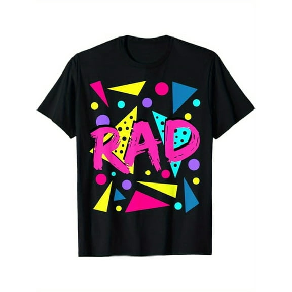 SPEEDRUN Men's Black Crew Neck Short Sleeve T-Shirts Unique Prints and Patterns Casual Short Sleeve