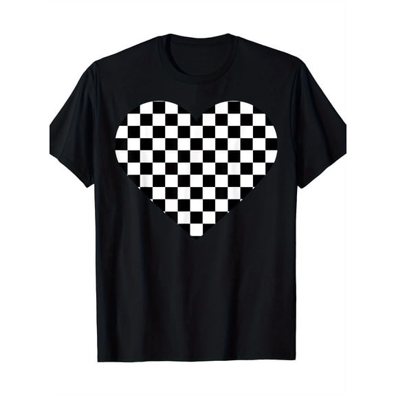SPEEDRUN Men's Black Crew Neck Short Sleeve T-Shirts Unique Prints and Patterns Casual Short Sleeve