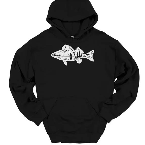 SPEEDRUN Men's Long Sleeve Printed Hooded T-Shirt - Casual Cotton Hoodie