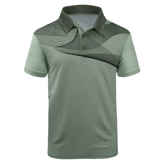 SPEEDRUN Men's Polo Short Sleeve