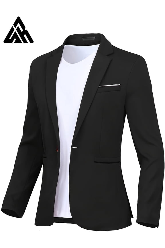 Men's Slim-Fit Suit Jacket