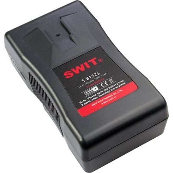 Swit Electronics America SWIT-S-8152S 146Wh Split Style V-Mount Battery - D-Tap Out