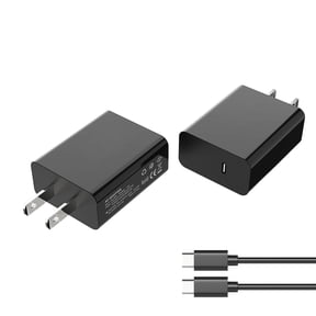 Switch 2 60W PD Fast Charger Power Adapter - Universal Fire Bull Charger for Nintendo Switch 2/Switch/Switch OLED Consoles, Portable USB-C Fast Charging Power Supply