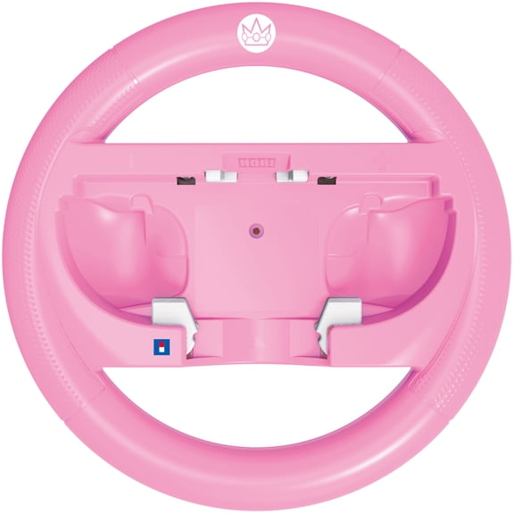Switch 2 Accessory: Racing Wheel Attachment-HORI Mario Kart Racing PEACH Edition:Officially Licensed by Nintendo