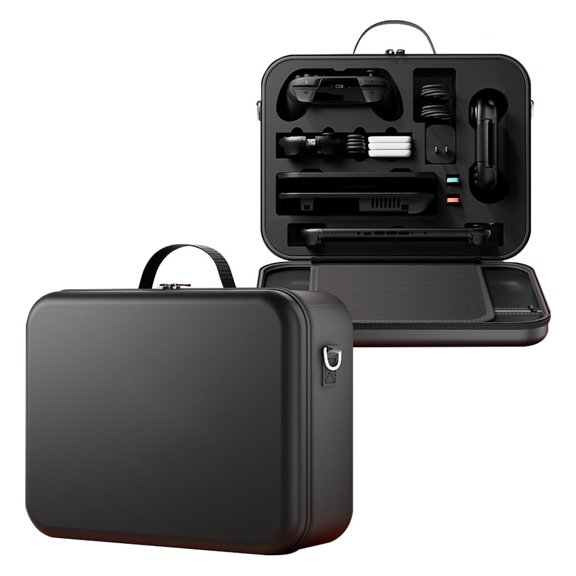 For Switch 2 Carrying Case – Portable Travel Case with Multiple Storage & Built-in Stand for Switch 2 Console & Accessories – Soft Lining, Ideal for Travel, Home, and Outdoor Use
