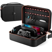Switch 2 Case for Nintendo Switch 2 2025, All-in-One Travel Bag with Shoulder Strap, 20 Game Card Slots, Fits Switch 2 Console & Pro Controller Accessories