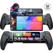 Switch 2 Controller, Wireless Pro Controller for Switch 2/Switch/OLED & iOS/Android - Hall Effect Joystick, Wireless Mobile Gaming Controller with RGB, Programmable Back Buttons, Extendable Design