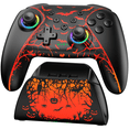 thumbnail image 1 of Switch 2 Controller with Charging Dock, QQV Wireless Switch Pro Controller Compatible with Switch 2/Switch OLED, 1 of 9