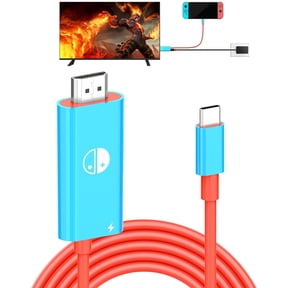 Switch 2 Dock Portable TV Docking Station Compatible with Nintendo Switch / Switch2 / Steam deck / ROG Ally X USB-C to HDMI Cable 4K@60HZ / HDMI 2.0 / USB3.0 5Gbps / PD3.0 100W TV Dock Station