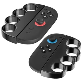 Switch 2 Fitness Boxing Hand Grip Compatible with Nintendo Switch 2 Controller Handle, 2 PCS Fun Family Boxing Game Switch 2 Accessories Handles - Black