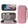 thumbnail image 1 of YUOY Carrying Case for Nintendo Switch 2 (2025)，Travel Bag for Nintendo Switch 2 Accessories with 2 HD Screen Protectors, Pink, 1 of 6