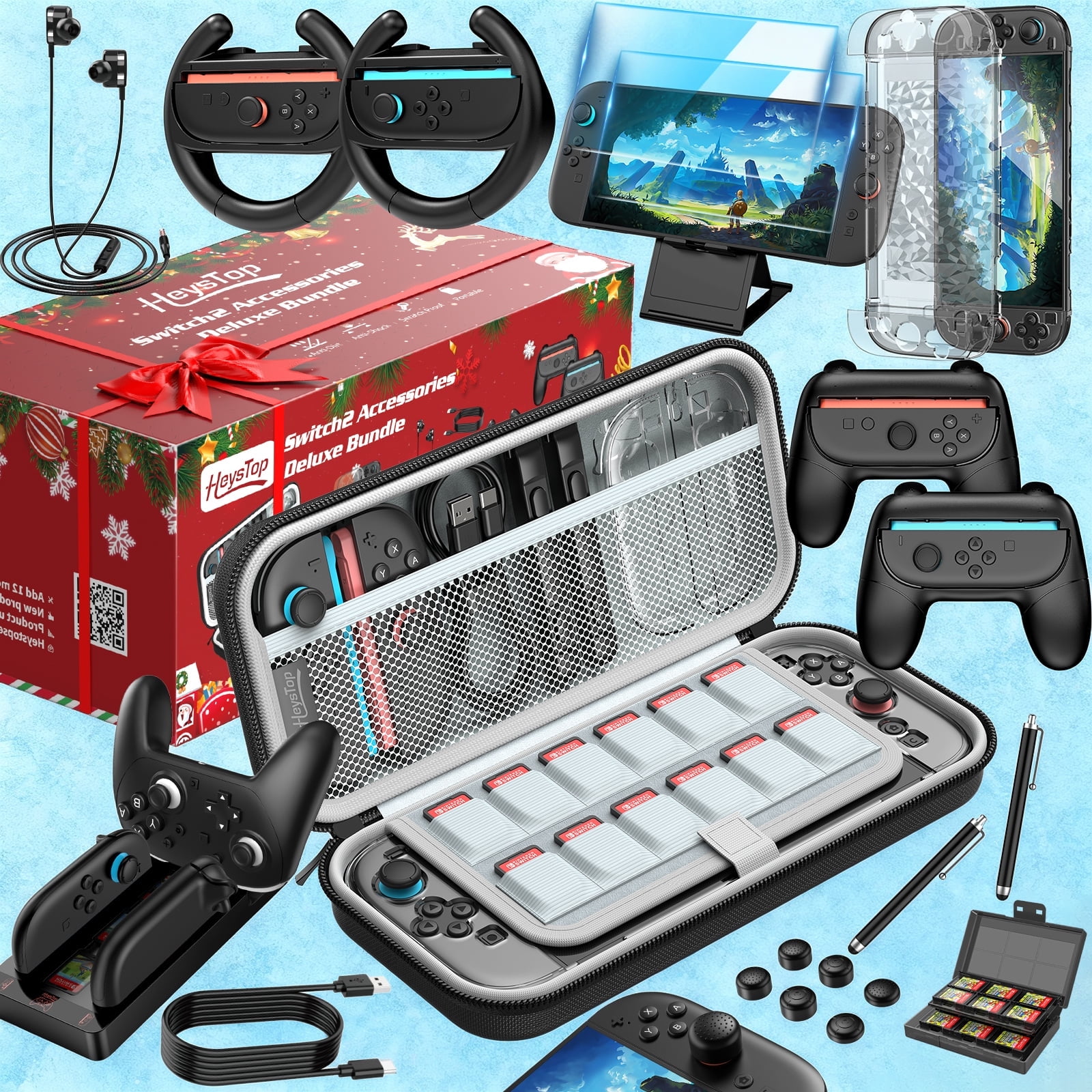 Switch 2 Accessories Compatible with Nintendo Switch 2, Gift Kit