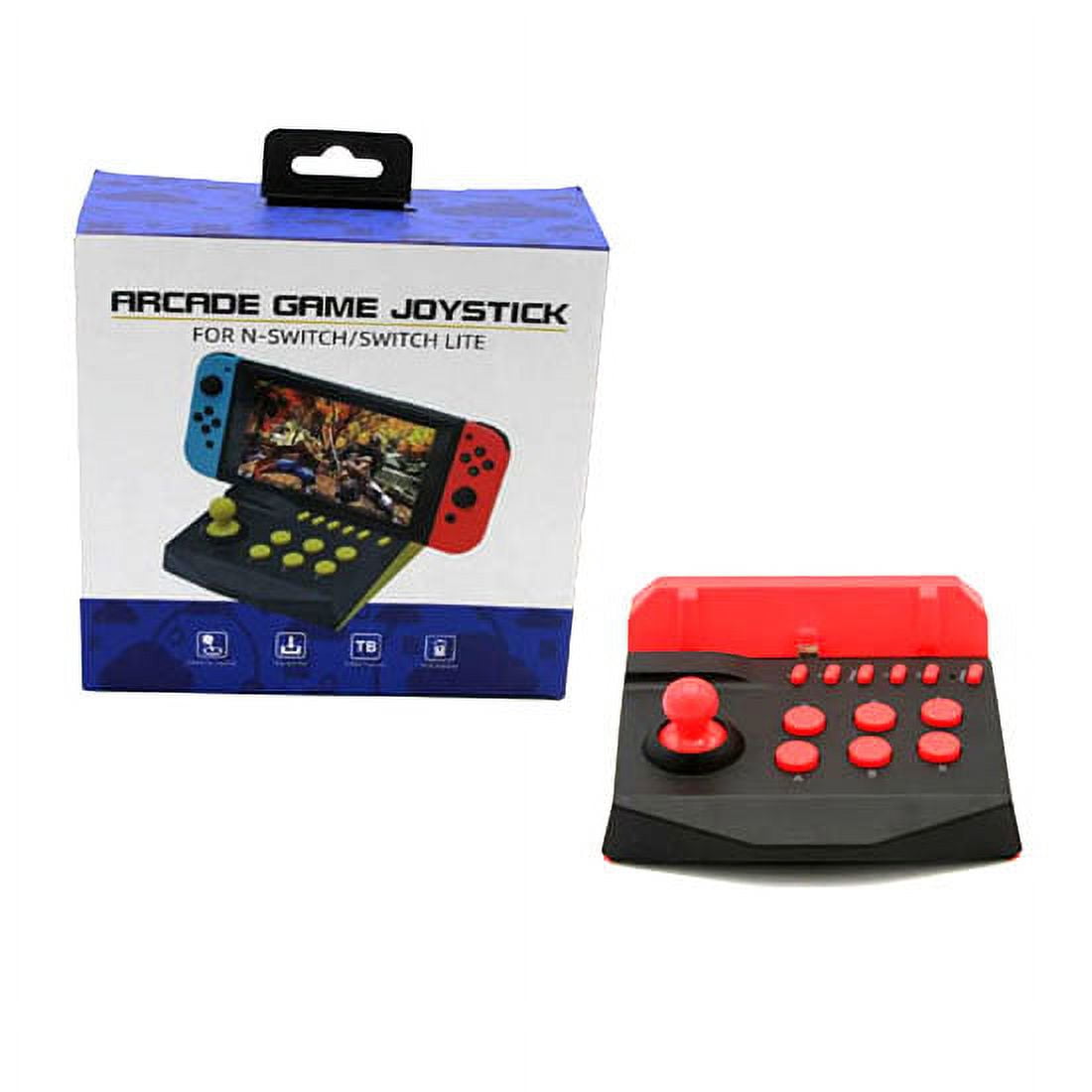 Switch Arcade Joystick Controller Black Red (Hexir)