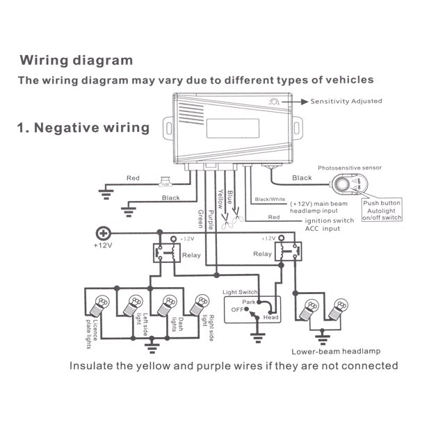 Switch,Car Auto On Off By 12v Car On Off By Off By 12v Eryue Switch Car ...