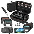 thumbnail image 1 of HEYSTOP Switch 2 Case & Accessories Bundle for Nintendo switch 2(2025), Including Screen Protector,TPU Protective Case, Joycon Grip,Switch 2 Steering Wheels,Thumb Grips, 1 of 10