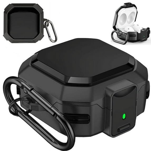 Switch Case Cover For Samsung Galaxy Buds 2/Live/Pro Full Cover Shockproof Luxury Protective Bluetooth Earphone Charging Box