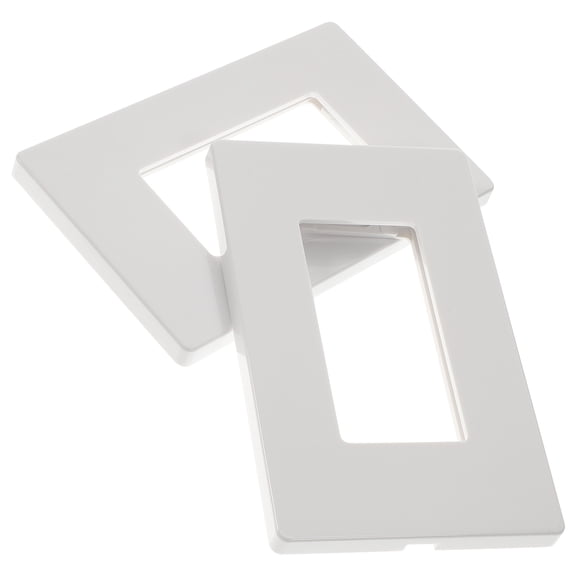 Socket Panel with Bright Finish and Construction, Electrical Outlet Cover Plate