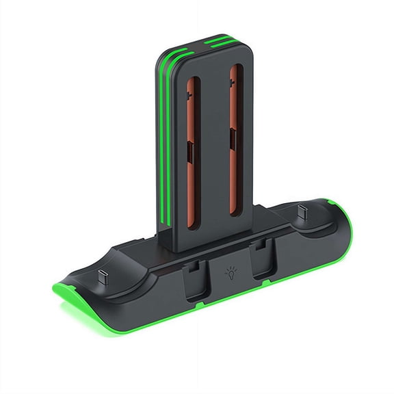 Switch Controller Charger for Nintendo Switch2/Switch/Switch OLED, 6 in 1 Switch Controllers Charge Dock Station