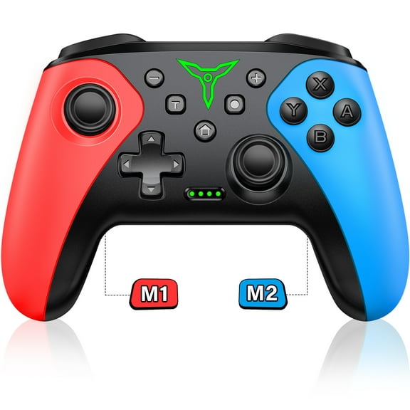 Switch Controller, ESYWEN Switch Pro Controller for Nintendo Switch/Lite/OLED, Programmable Wireless Switch Controller with Wake-up,Programmable, Turbo Function