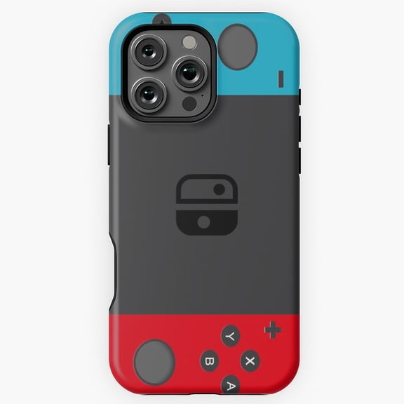 Switch Controller Logo Design Art H1967 Durable Unisex iPhone Case for iPhone 17/16/15/14/13/12/11 Pro Max