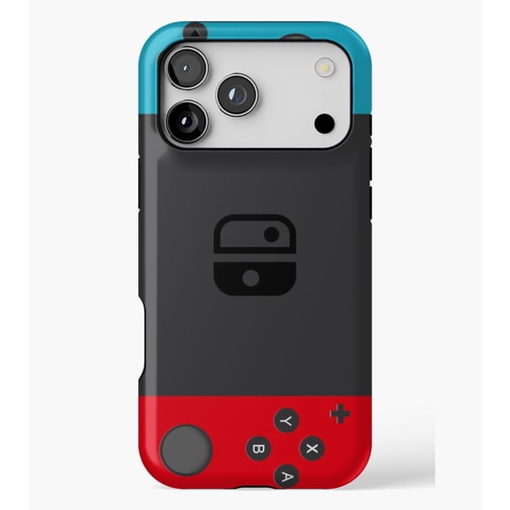 Switch Controller Logo Design M2704, Protective Case for iPhone 17 16 15 14 13 12 11 Pro Max – Modern Unisex Style