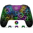 thumbnail image 1 of Switch Controller for Nintendo Switch/Lite/OLED, Wotoroto Switch Pro Controller Compatible with Android/IOS/PC, with RGB, Programmable, Wakeup, Turbo, Vibration, 1 of 7