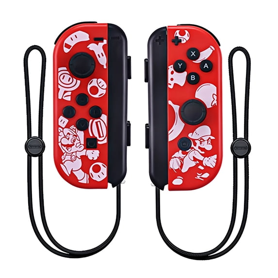 Switch Controller for Nintendo Switch, Wireless Joypad Controller Replacement with Wrist Strap, Supports Dual Vibration/Motion Control/Screenshot/Wake-up