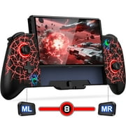 Switch Controller, QQV Joypad Controller Replacement Compatible for Switch/Switch OLED Controller