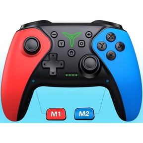 Switch Controller - QQV Wireless Switch Pro Controller with Programmable Function for Switch 2/OLED/Switch/Android/iOS/PC