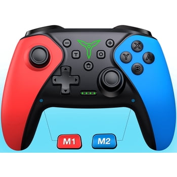 Switch Controller - QQV Wireless Switch Pro Controller with Programmable Function for Switch 2/OLED/Switch/Android/iOS/PC