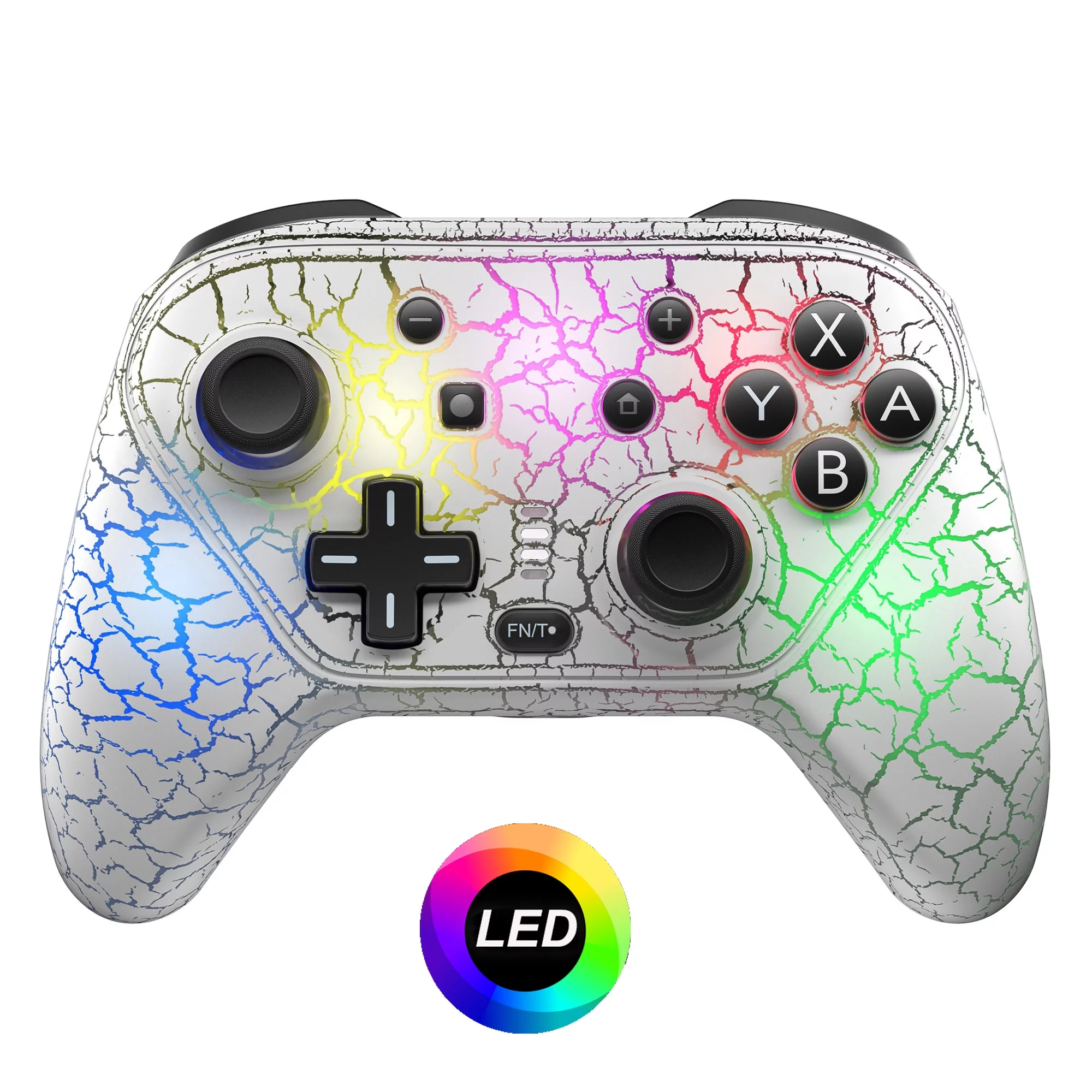 REALMz Wired LED LightUp Pro Controller for Nintendo Switch / OLED